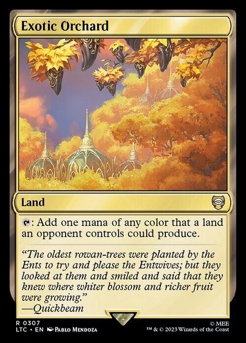 Exotic Orchard ~ Commander: The Lord of the Rings [ NM ] [ Magic MTG ] - London Magic Traders Limited