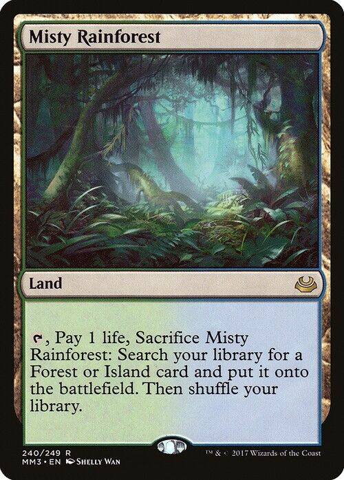 Misty Rainforest ~ Modern Masters 2017 [ NearMint ] [ Magic MTG ] - London Magic Traders Limited