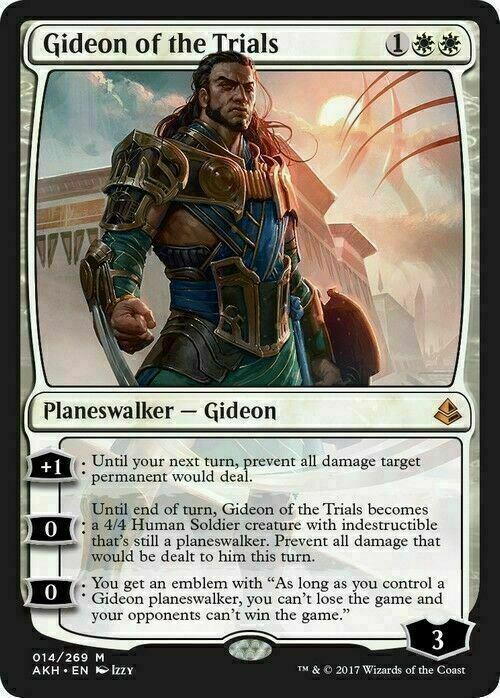 Gideon of the Trials ~ Amonkhet [ Excellent+ ] [ Magic MTG ] - London Magic Traders Limited