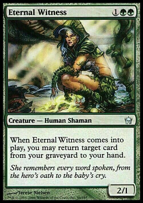 Eternal Witness ~ Fifth Dawn [ MODERATELY PLAYED ] [ Magic MTG ] - London Magic Traders Limited