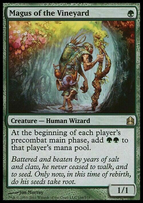 Magus of the Vineyard ~ Commander 2011 [ Excellent+ ] [ Magic MTG ] - London Magic Traders Limited