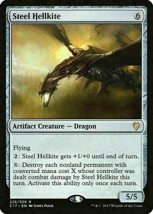 Steel Hellkite ~ Commander 2017 [ NearMint ] [ Magic MTG ] - London Magic Traders Limited