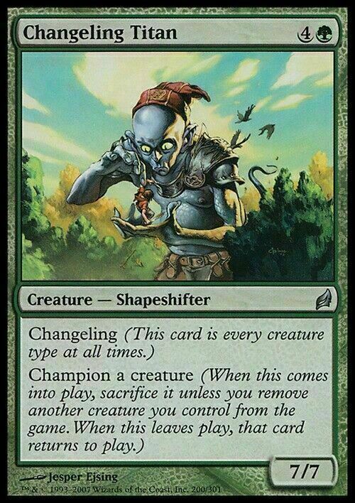 Changeling Titan ~ Lorwyn [ EX ] [ Magic MTG ] - London Magic Traders Limited