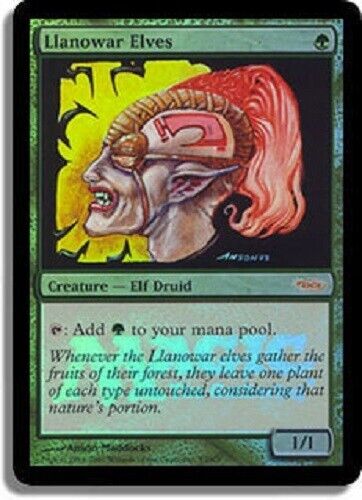 FOIL Llanowar Elves ~ Gateway Promos [ Excellent ] [ Magic MTG ] - London Magic Traders Limited