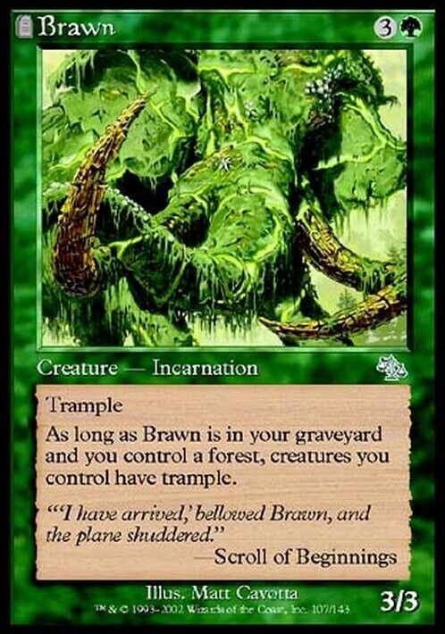 Brawn ~ Judgment [ Excellent ] [ Magic MTG ] - London Magic Traders Limited