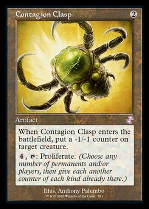 Contagion Clasp ~ Time Spiral Remastered [ NearMint ] [ Magic MTG ] - London Magic Traders Limited