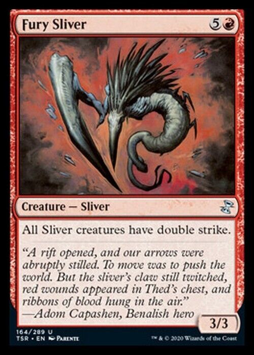 Fury Sliver ~ Time Spiral Remastered [ NearMint ] [ Magic MTG ] - London Magic Traders Limited