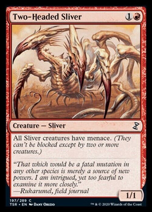 Two-Headed Sliver ~ Time Spiral Remastered [ NearMint ] [ Magic MTG ] - London Magic Traders Limited