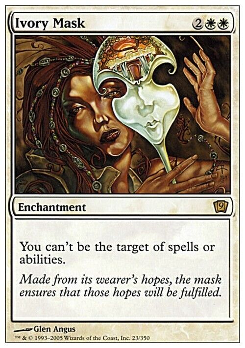 Ivory Mask ~ Ninth Edition [ Excellent ] [ Magic MTG ] - London Magic Traders Limited