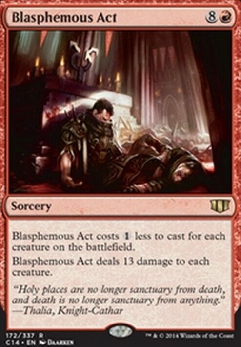 Blasphemous Act ~ Commander 2014 [ Excellent ] [ Magic MTG ] - London Magic Traders Limited