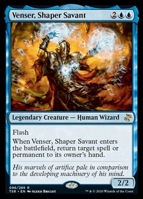 Venser, Shaper Savant ~ Time Spiral Remastered [ NearMint ] [ Magic MTG ] - London Magic Traders Limited