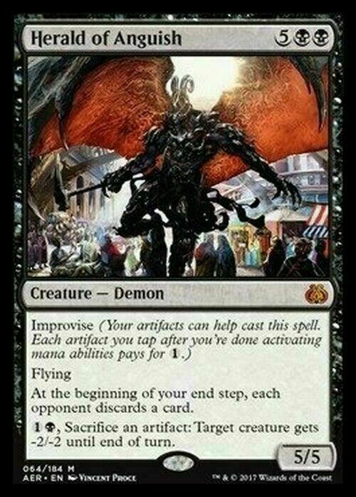 Herald of Anguish ~ Aether Revolt [ Excellent ] [ Magic MTG ] - London Magic Traders Limited