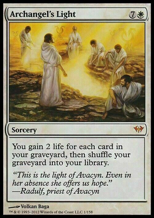 Archangel's Light ~ Dark Ascension [ Excellent ] [ Magic MTG ] - London Magic Traders Limited