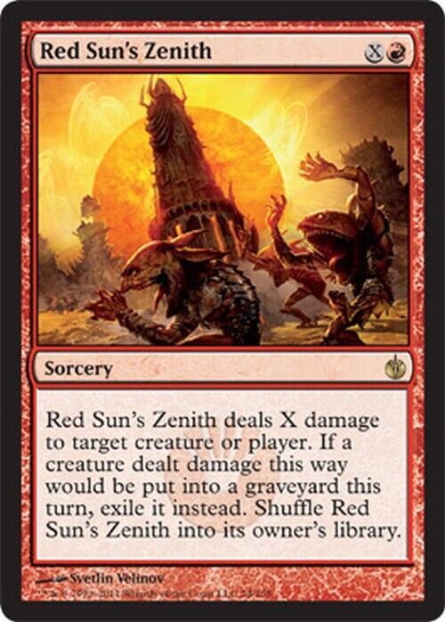 Red Sun's Zenith ~ Mirrodin Besieged [ Excellent ] [ Magic MTG ]