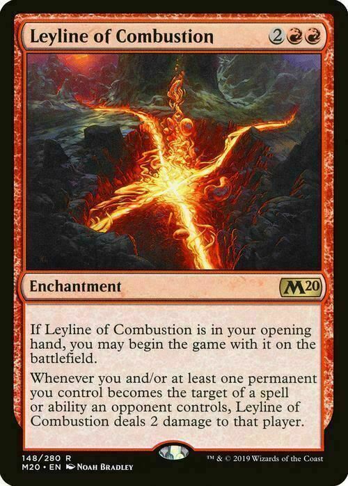 Leyline of Combustion ~ Core 2020 [ Excellent ] [ Magic MTG ] - London Magic Traders Limited