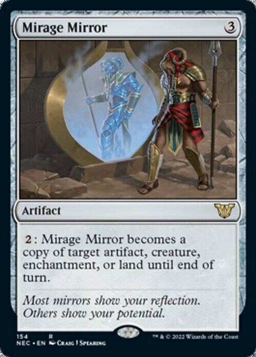 Mirage Mirror ~ Commander: Kamigawa: Neon Dynasty [ NM ] [ Magic MTG ]