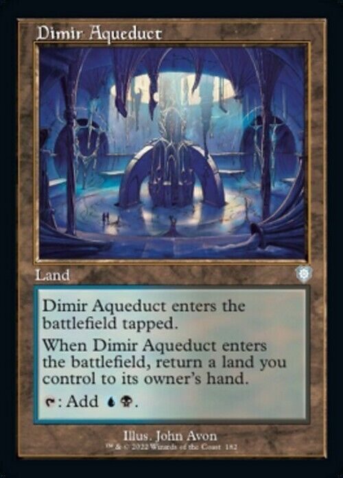 Dimir Aqueduct ~ Commander: The Brothers' War [ NM ] [ Magic MTG ] - London Magic Traders Limited