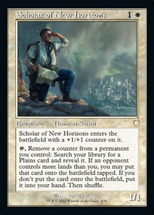 Scholar of New Horizons ~ Commander: The Brothers' War [ NM ] [ Magic MTG ]