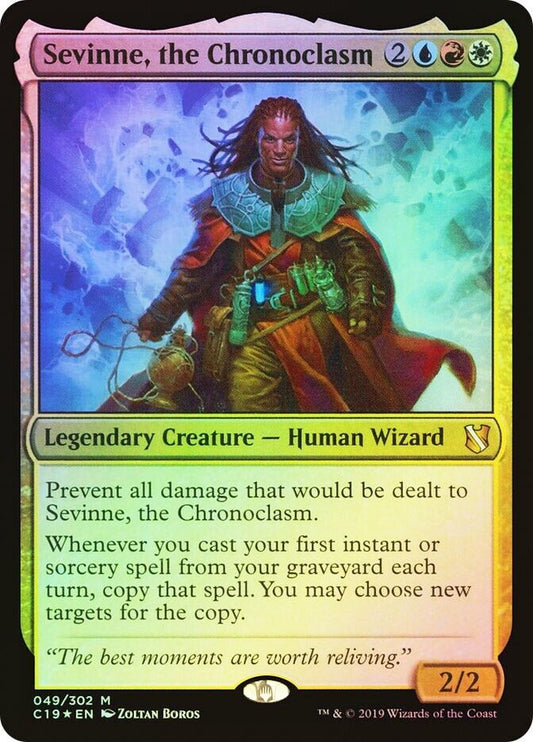 FOIL Sevinne, the Chronoclasm ~ Commander 2019 [ Excellent ] [ Magic MTG ] - London Magic Traders Limited