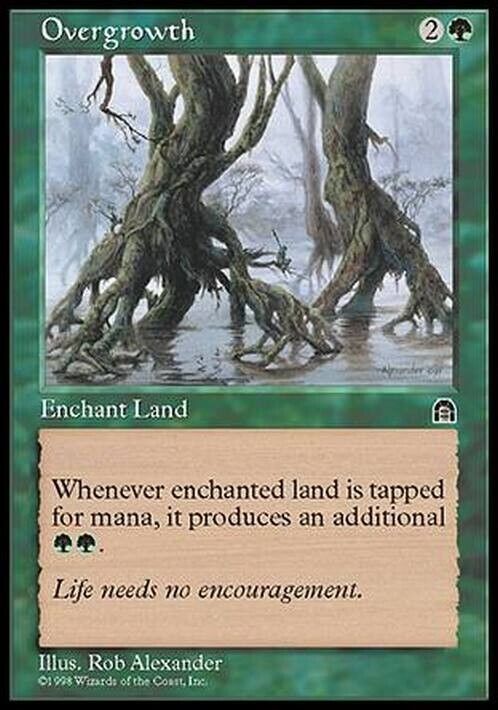 Overgrowth ~ Stronghold [ Excellent ] [ Magic MTG ] - London Magic Traders Limited