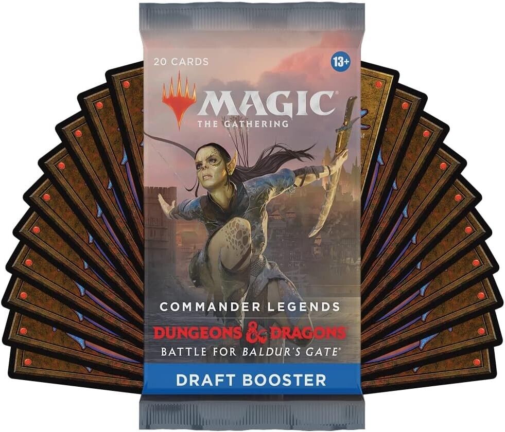 3 x DRAFT Booster Pack ~ Commander Legends 2: Baldur's Gate ~ Magic MTG Sealed - London Magic Traders Limited