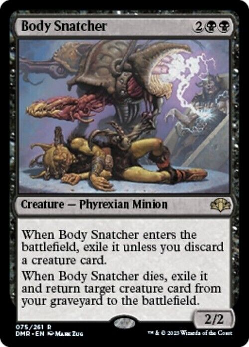 Body Snatcher ~ Dominaria Remastered [ NearMint ] [ Magic MTG ] - London Magic Traders Limited