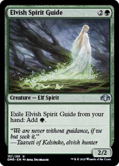 Elvish Spirit Guide ~ Dominaria Remastered [ NearMint ] [ Magic MTG ] - London Magic Traders Limited