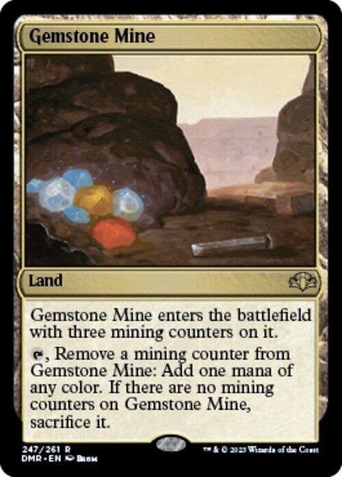 Gemstone Mine ~ Dominaria Remastered [ NearMint ] [ Magic MTG ] - London Magic Traders Limited