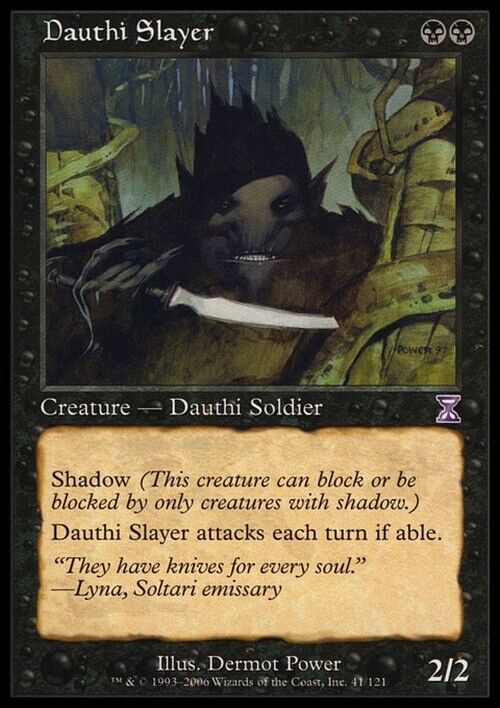 Dauthi Slayer ~ Time Spiral [ Excellent ] [ Magic MTG ] - London Magic Traders Limited