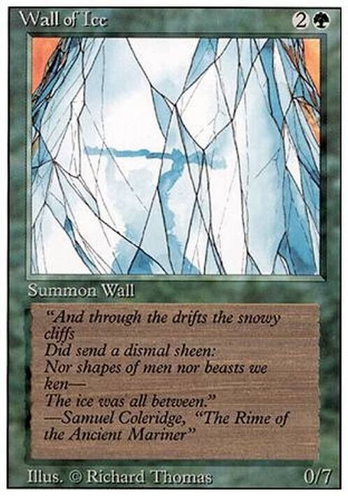 Wall of Ice ~ Revised [ Excellent ] [ Magic MTG ] - London Magic Traders Limited