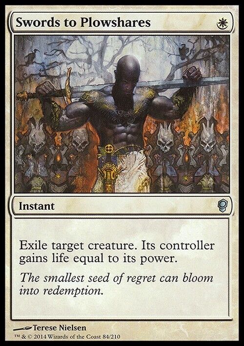 Swords to Plowshares ~ Conspiracy [ Excellent ] [ Magic MTG ] - London Magic Traders Limited