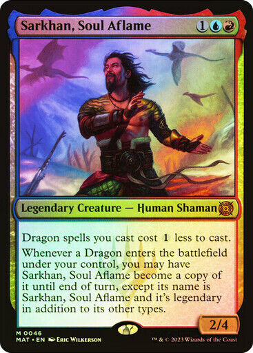 FOIL Sarkhan, Soul Aflame ~ March of the Machine: The Aftermath [ NM ] [ MTG ]