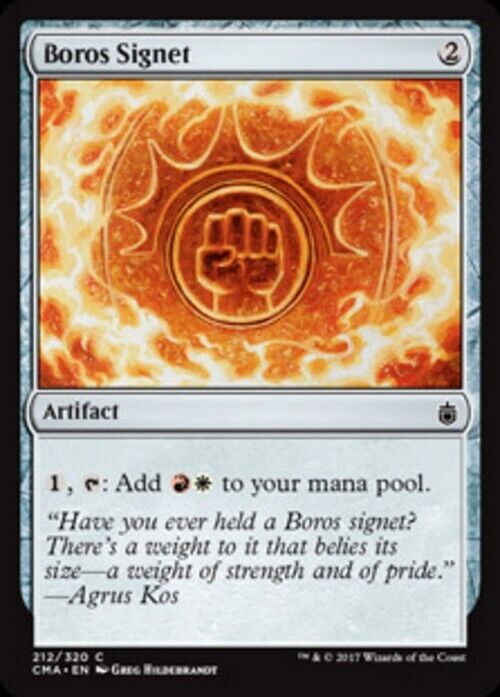 Boros Signet ~ Commander Anthology [ Excellent ] [ Magic MTG ] - London Magic Traders Limited