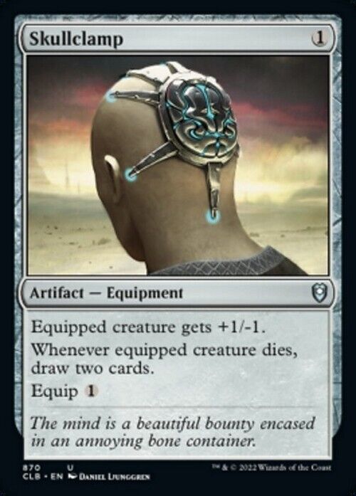 Skullclamp ~ Commander Legends 2: Baldur's Gate [ NM ] [ Magic MTG ] - London Magic Traders Limited