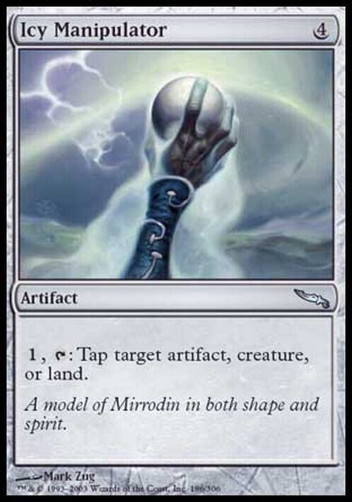 Icy Manipulator ~ Mirrodin [ Excellent ] [ Magic MTG ] - London Magic Traders Limited