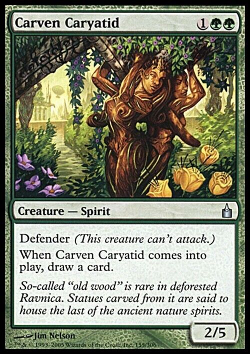 Carven Caryatid ~ Ravnica: City of Guilds [ Excellent ] [ Magic MTG ] - London Magic Traders Limited