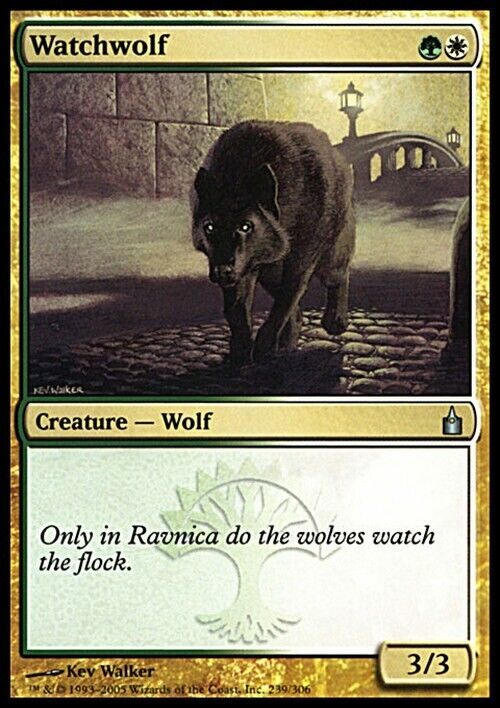 Watchwolf ~ Ravnica: City of Guilds [ Excellent ] [ Magic MTG ] - London Magic Traders Limited