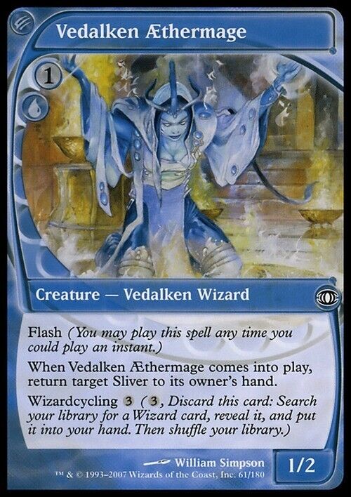 Vedalken Aethermage ~ Future Sight [ Excellent ] [ Magic MTG ] - London Magic Traders Limited