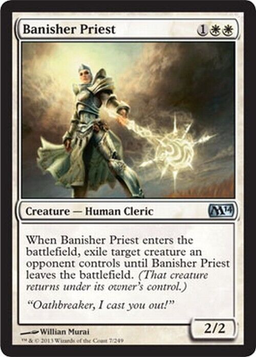 Banisher Priest ~ Magic 2014 [ Excellent ] [ Magic MTG ] - London Magic Traders Limited