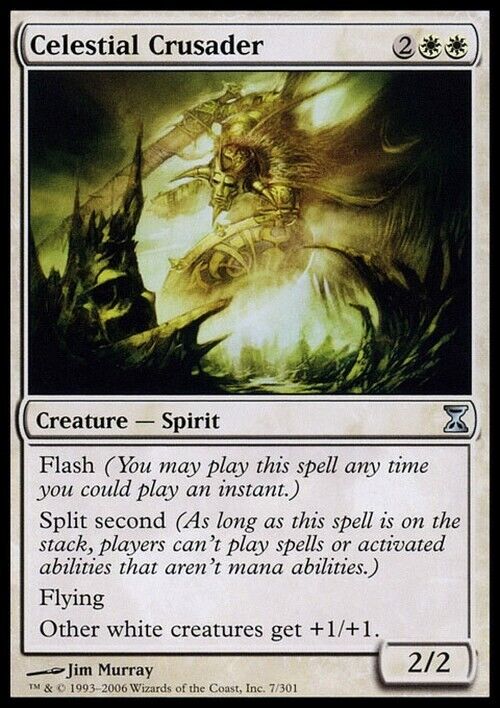 Celestial Crusader ~ Time Spiral [ Excellent ] [ Magic MTG ] - London Magic Traders Limited