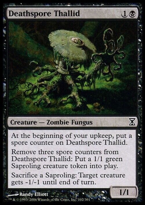 Deathspore Thallid ~ Time Spiral [ Excellent ] [ Magic MTG ] - London Magic Traders Limited