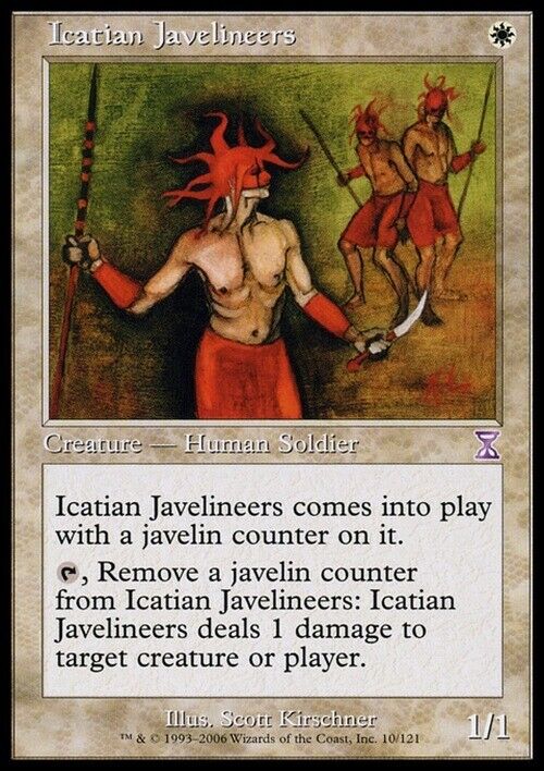 Icatian Javelineers ~ Time Spiral [ Excellent ] [ Magic MTG ] - London Magic Traders Limited