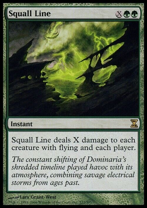Squall Line ~ Time Spiral [ Excellent ] [ Magic MTG ] - London Magic Traders Limited