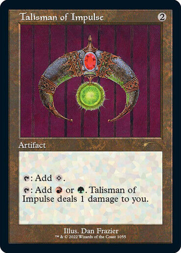 Talisman of Impulse ~ Secret Lair [ NearMint ] [ Magic MTG ] - London Magic Traders Limited
