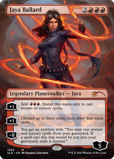 BORDERLESS Jaya Ballard ~ Secret Lair [ NearMint ] [ Magic MTG ] - London Magic Traders Limited