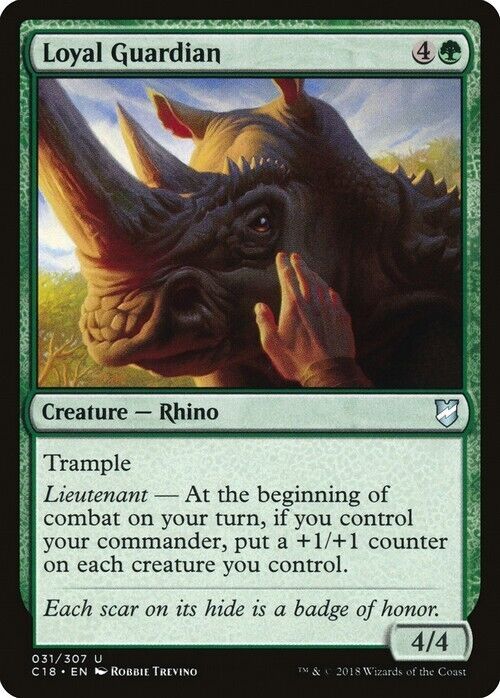 Loyal Guardian ~ Commander 2018 [ Excellent ] [ Magic MTG ] - London Magic Traders Limited