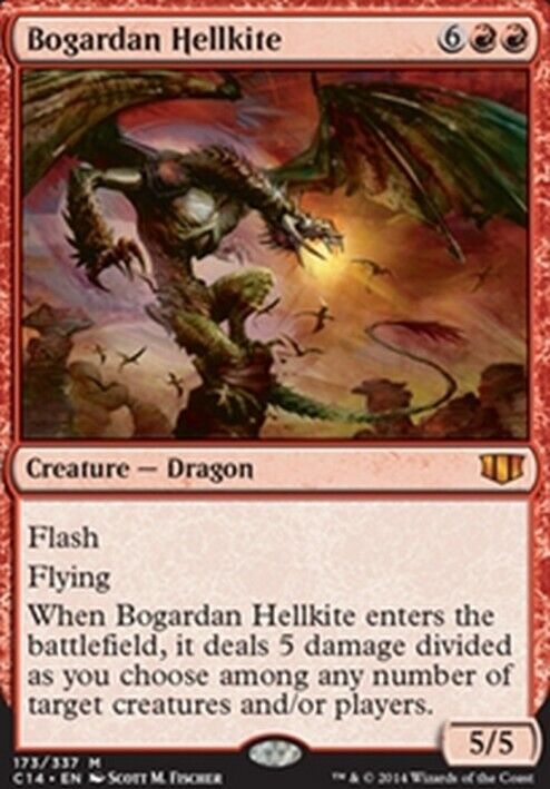 Bogardan Hellkite ~ Commander 2014 [ Excellent ] [ Magic MTG ] - London Magic Traders Limited