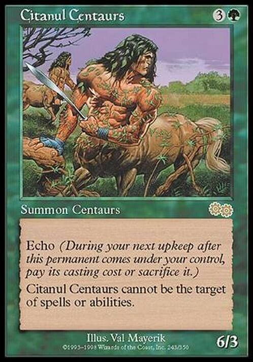 Citanul Centaurs ~ Urza's Saga [ Excellent ] [ Magic MTG ] - London Magic Traders Limited