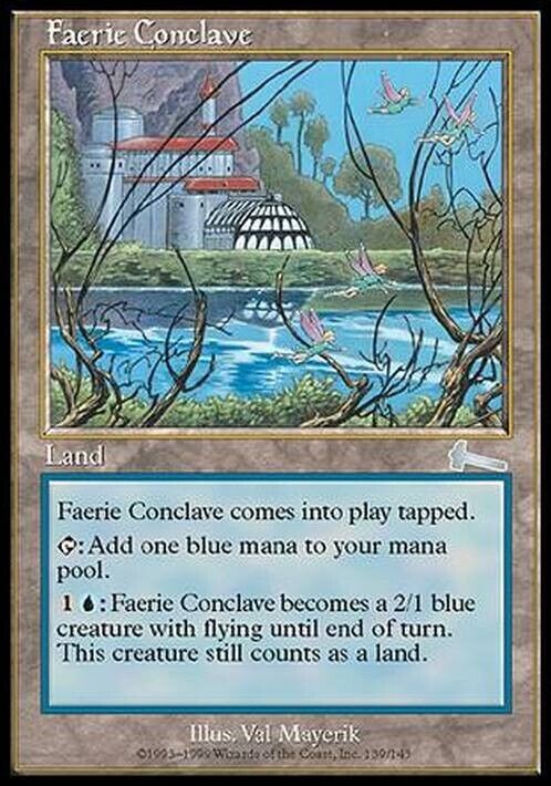 Faerie Conclave ~ Urza's Legacy [ Excellent ] [ Magic MTG ] - London Magic Traders Limited