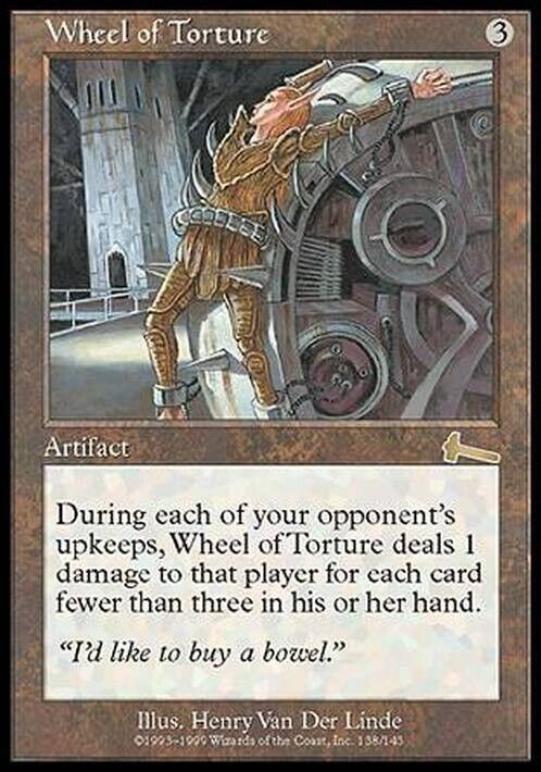 Wheel of Torture ~ Urza's Legacy [ Excellent ] [ Magic MTG ] - London Magic Traders Limited